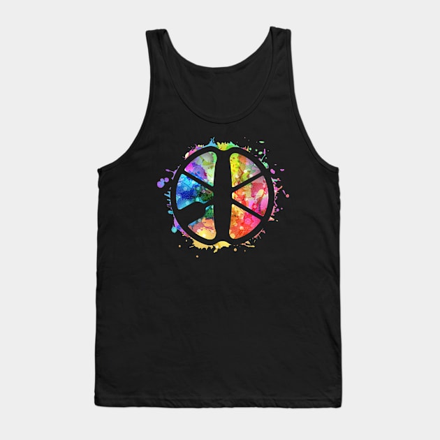 Detectorists Colour Splash Coil mk1 by Eye Voodoo Tank Top by eyevoodoo